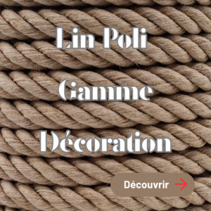 Cordage Chanvre Poli Qualité CS