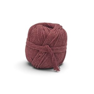 Pelote 100m Coton Macramé 3mm Lie de Vin