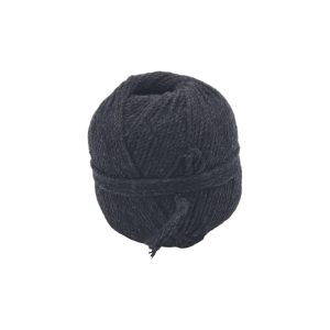 Pelote 100m coton recyclé macramé 2mm – GAMME ECO JEAN - Anthracite (Copie)