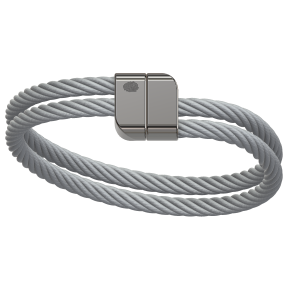 BRACELET PIT GRIS CLAIR