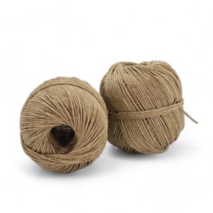 pelote de ficelle de lin poli 15/3 Naturel