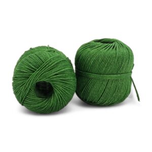 Pelote de ficelle de lin poli 15/3 Vert Sauge