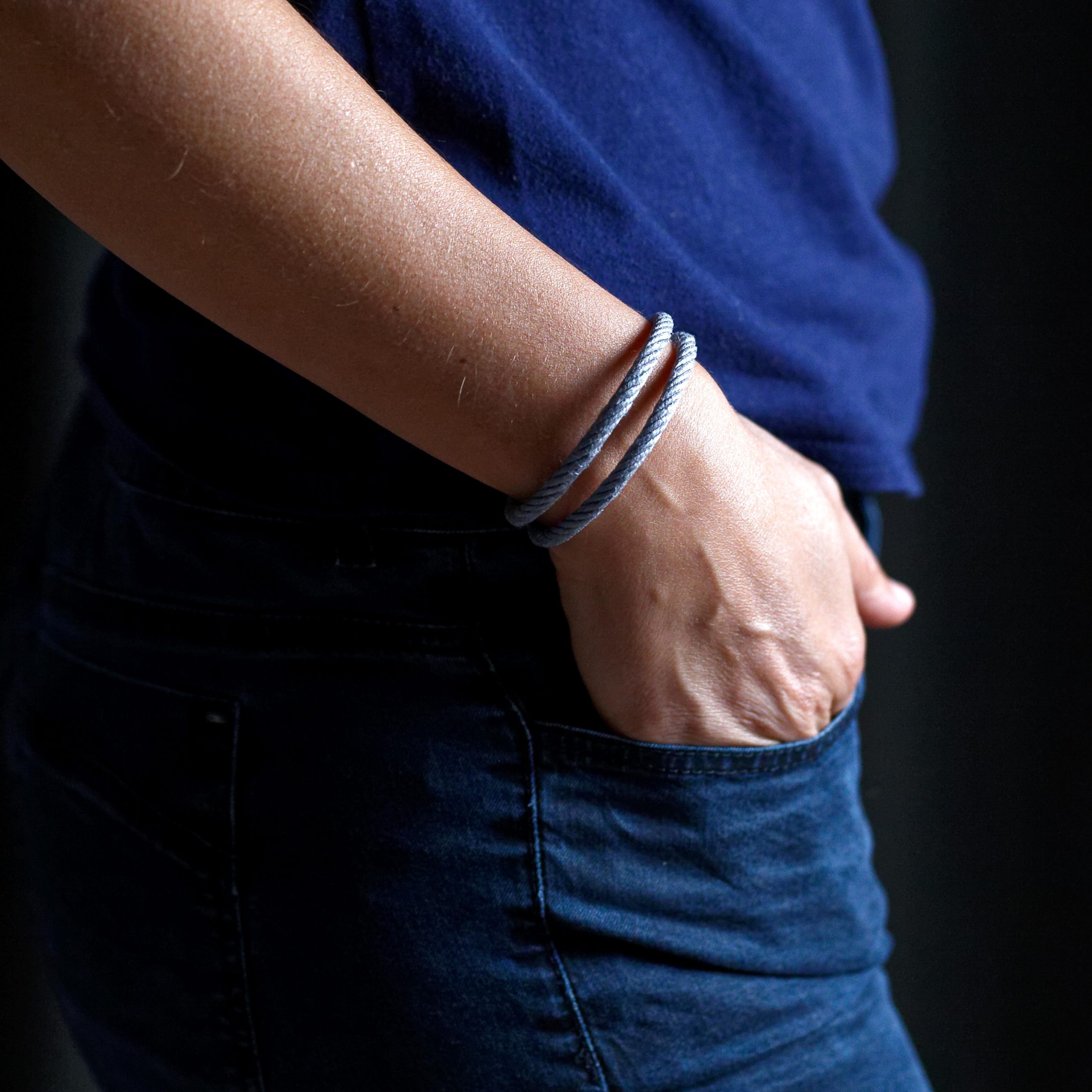 BRACELET PIT GRIS CLAIR – Image 2