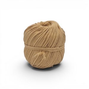 Pelote Coton Recyclé Macramé 2mm Gamme Teinture Végétale – Tournesol