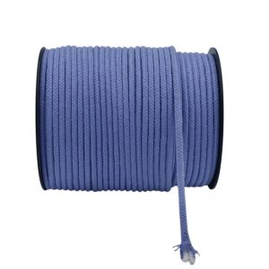 Tresse en coton 4 mm - Gamme Organique - Lilas